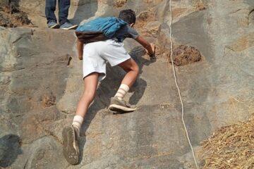 rock climbing workshop for kids